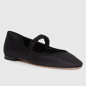 PAIGE Jolie Black Women's Ballet Mary Jane Flats Size 6 NWT